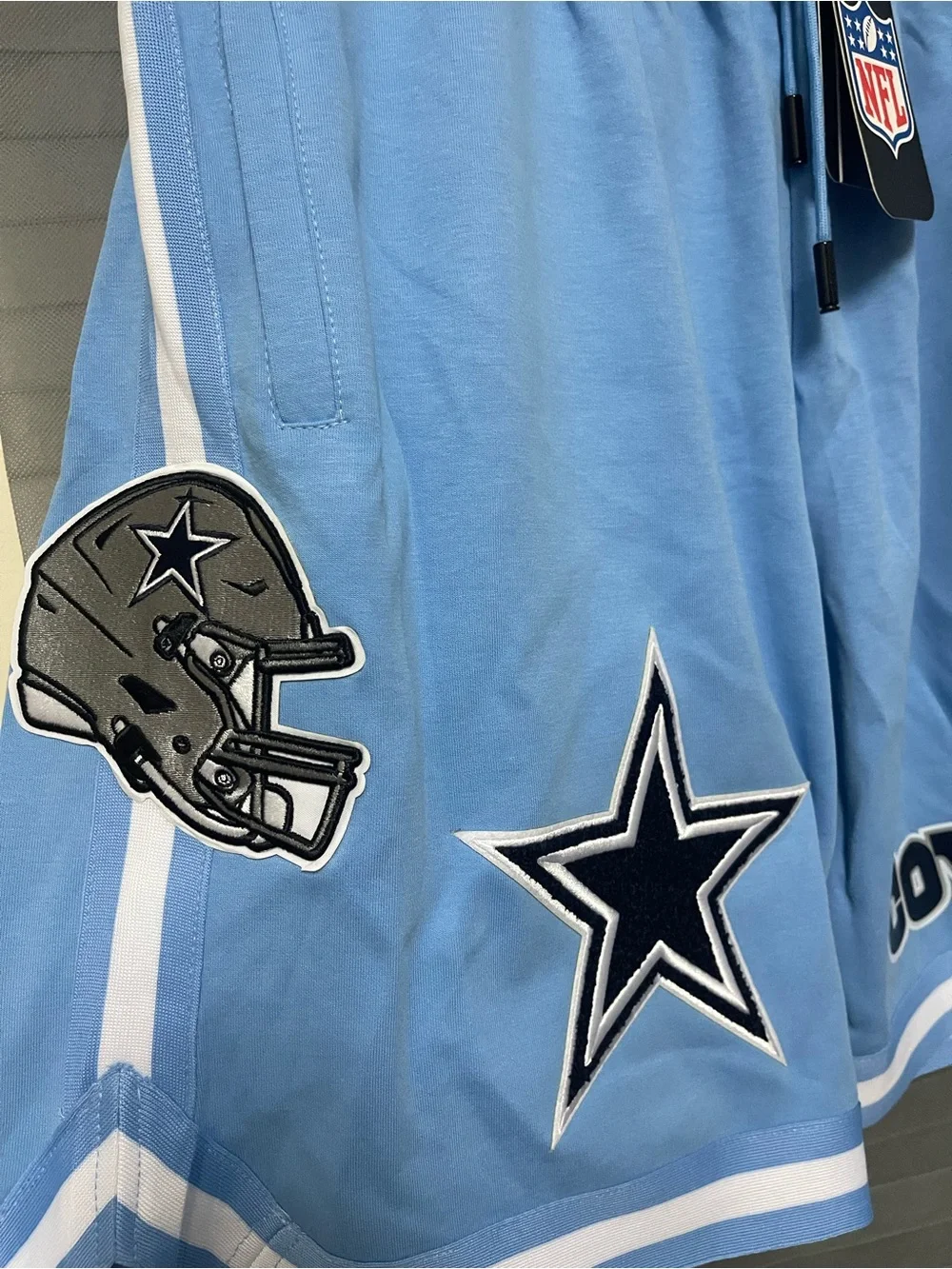 PRO STANDARD NFL DALLAS COWBOYS CLASSIC CHENILLE DK SHORTS Size 3XL